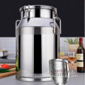 Stainless Steel Airtight Milk Jug Bucket Wine Barrel